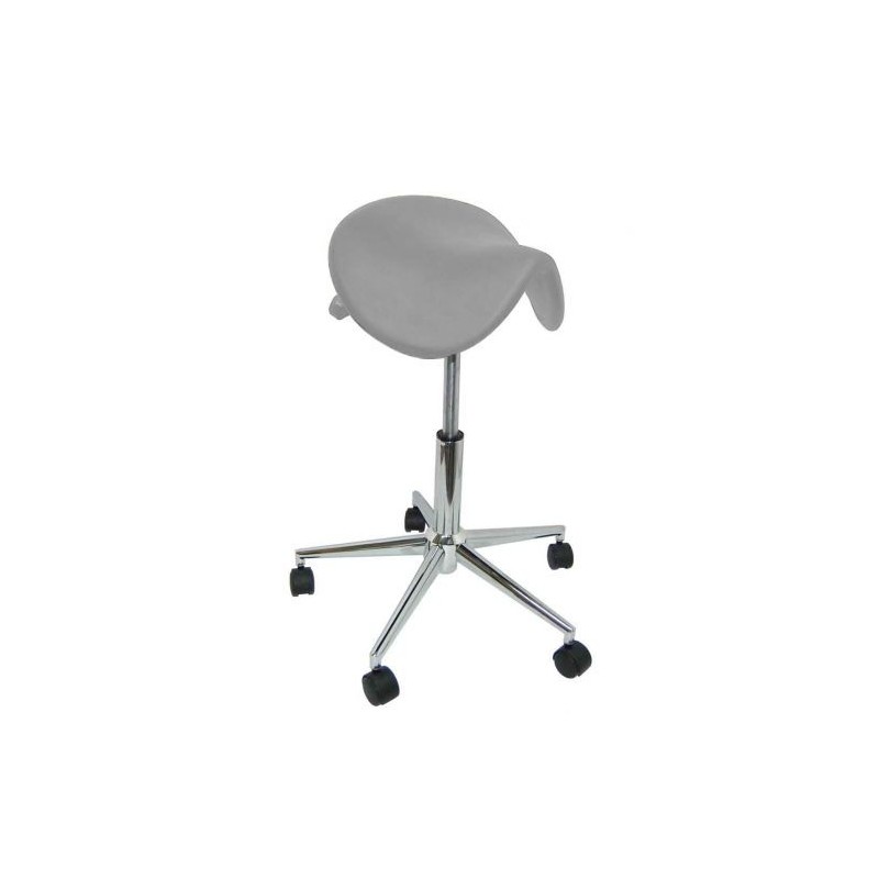 Tabouret Selle pony - Piétement métal