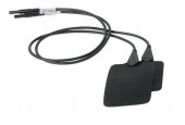 Electrodes Caoutchouc 6 x 8cm - Prise femelle 2mm Electrodes Caoutchouc 6 x 8cm - Prise femelle 2mm
