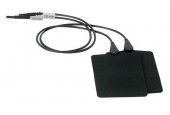 Electrodes Caoutchouc 8 x 12cm - Prise femelle 2mm Electrodes Caoutchouc 8 x 12cm - Prise femelle 2mm