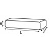 Coussin Rectangulaire