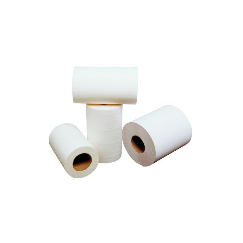 Essuie mains en rouleau - 20cm de largeur - Pack de 12 rouleaux