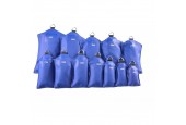 Sacs de charge pour la pouliethérapie - Lot de 6 sacs - Cordura ou vinyle Sacs de charge pour la pouliethérapie - Lot de 6 sacs - Cordura ou vinyle