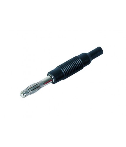 Adaptateur mâle 4 mm / 2 mm femelle Noir