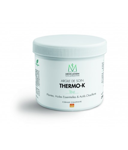 Argile de soin THERMO-K - MEDICAFARM - Pot de 250 g