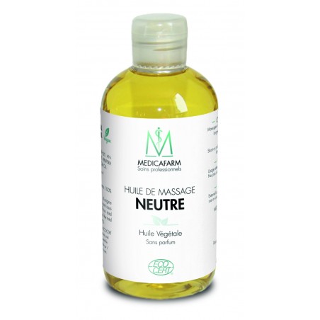 Huile neutre végétale BIO - MEDICAFARM - 250ml