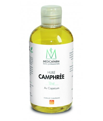 Huile Camphrée - MEDICAFARM - 250 ml