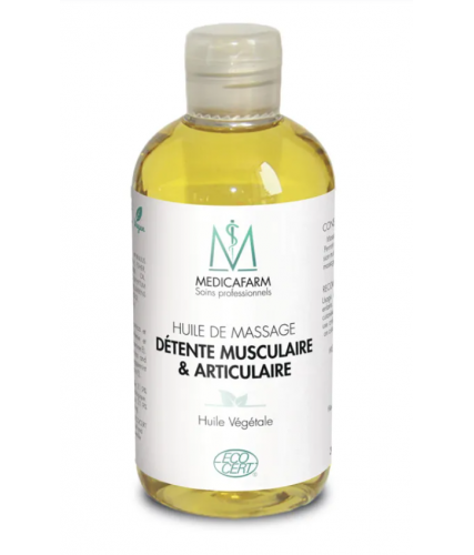 Huile détente musculaire BIO - MEDICAFARM - 250ml