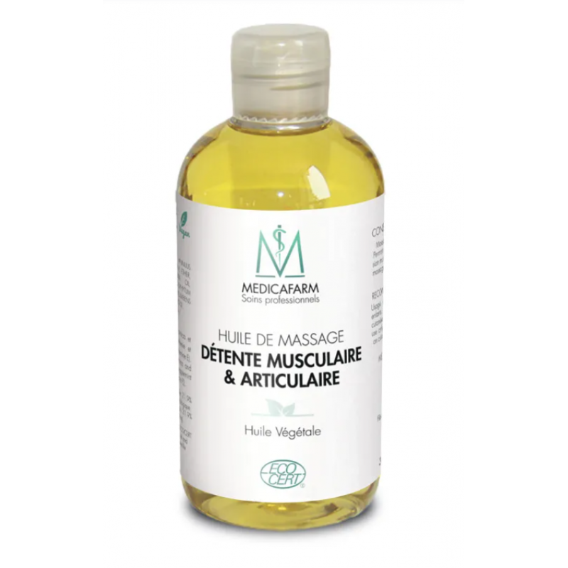 Huile détente musculaire BIO - MEDICAFARM - 250ml