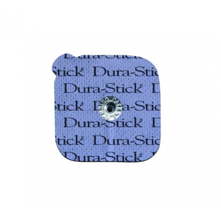 Electrodes à clips SNAP carrées - DURA-STICK PLUS - CHATTANOOGA - 50x50 mm