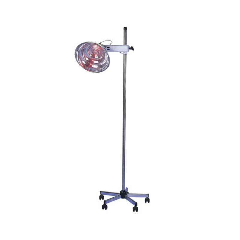 Lampe infrarouge sur pied roulant - 400 W