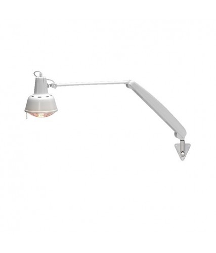 Lampe infrarouge murale à ampoule - 250 W - Bras articulé