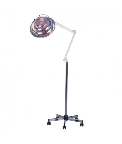 Lampe infrarouge avec pied roulant - 400 W - Bras articulé