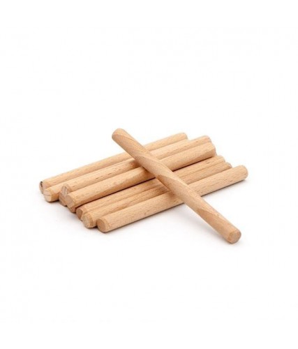 Bâtonnets en bois pour plateau canadien - Lot de 10