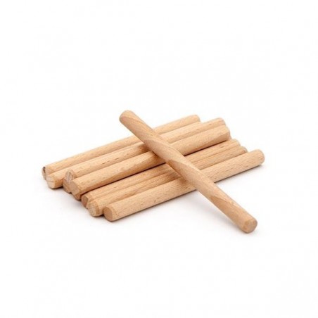 Bâtonnets en bois pour plateau canadien - Lot de 10