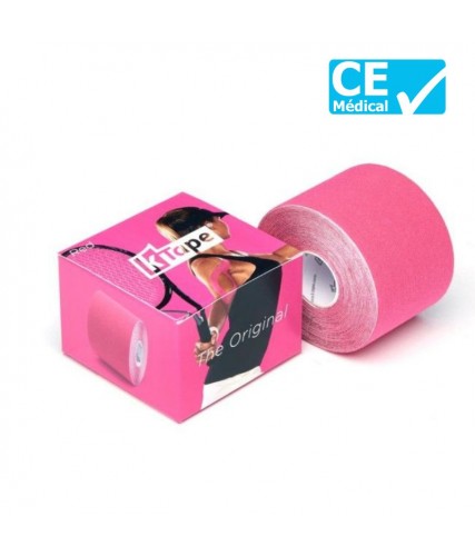 K-TAPE rose - Rouleau de 5 m