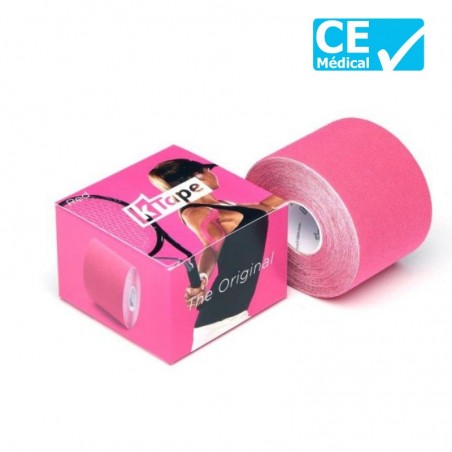 K-TAPE rose - Rouleau de 5 m