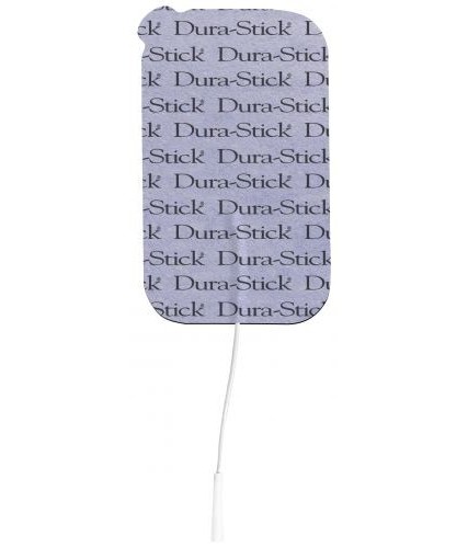 Electrodes filaires rectangulaires DURA-STICK PLUS - CHATTANOOGA - 50x90 mm