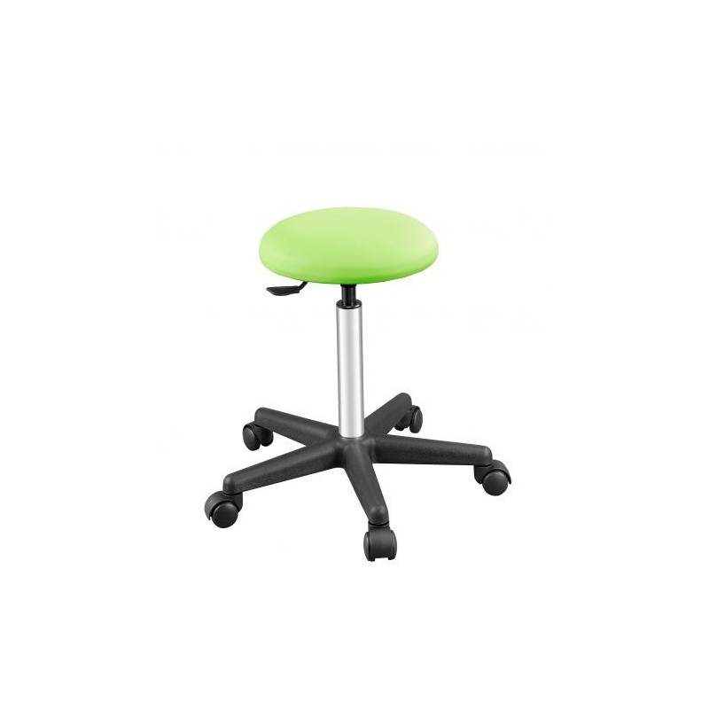 Tabouret Sellerie ronde tendue - Piètement plastique